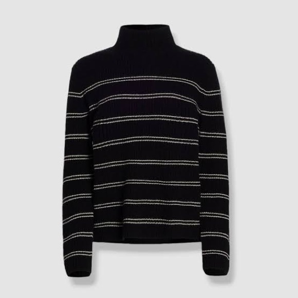 Vince Cashmere Striped Sweater